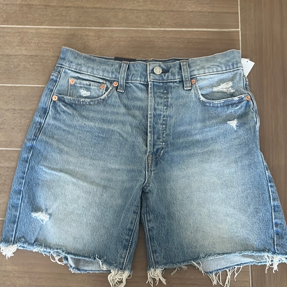 NTW Gap Cheeky Midi Short - High Rise, sz 27
